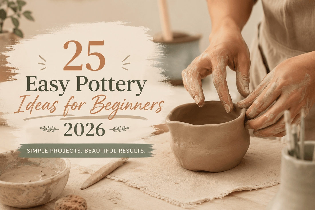 25 Easy Pottery Ideas for Beginners 2026 - Artolia Studio
