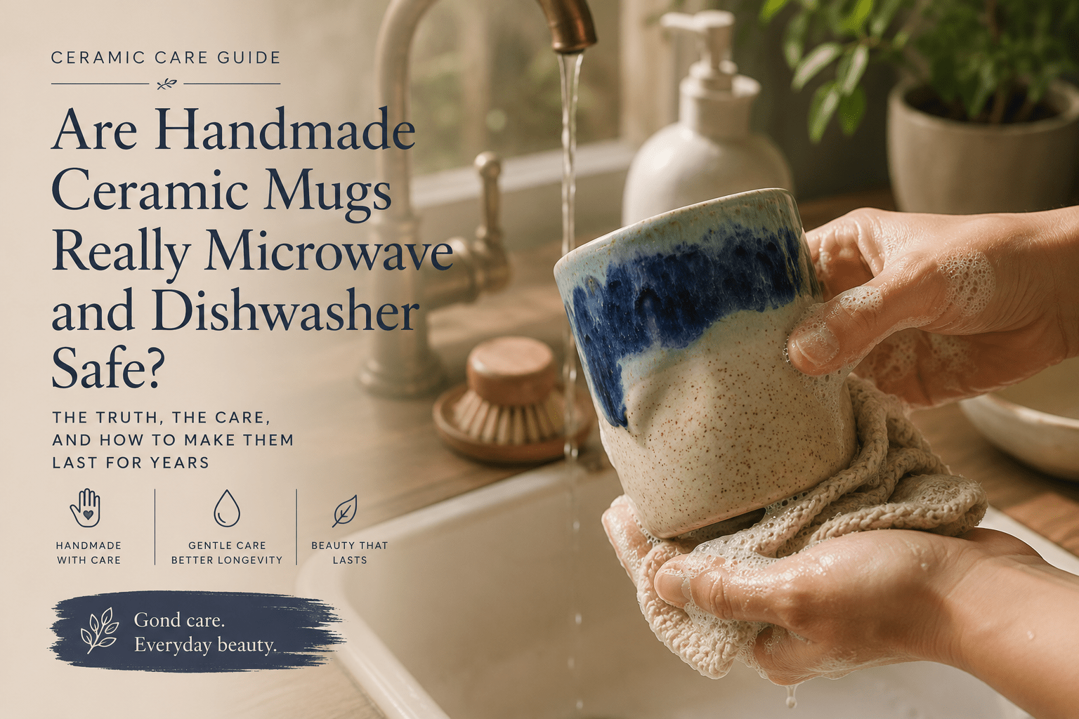 Are Handmade Ceramic Mugs Really Microwave and Dishwasher Safe? - Artolia Studio