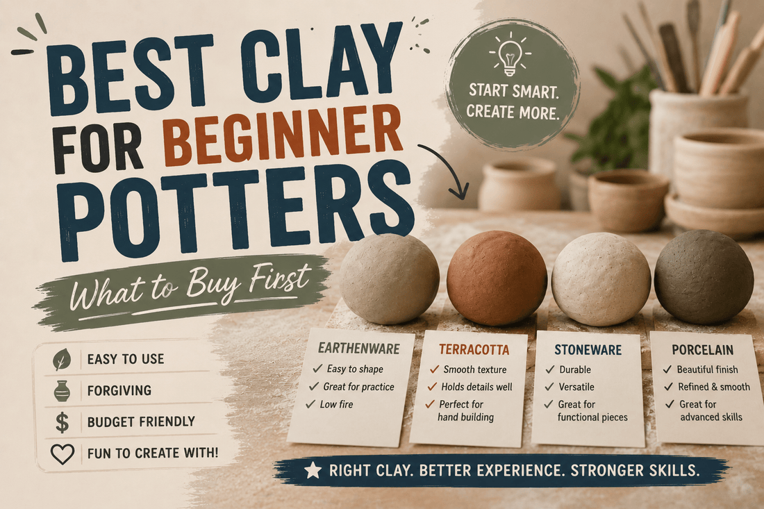 Best Clay for Beginner Potters (What to Buy First) - Artolia Studio