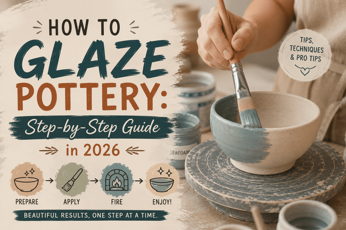 How to Glaze Pottery: Step-by-Step Guide in 2026 - Artolia Studio