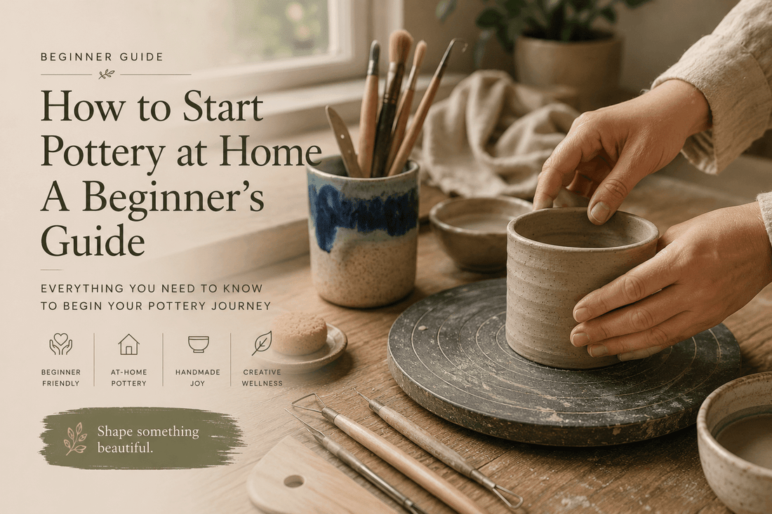 How to Start Pottery at Home: The Complete Beginner Guide 2026 - Artolia Studio