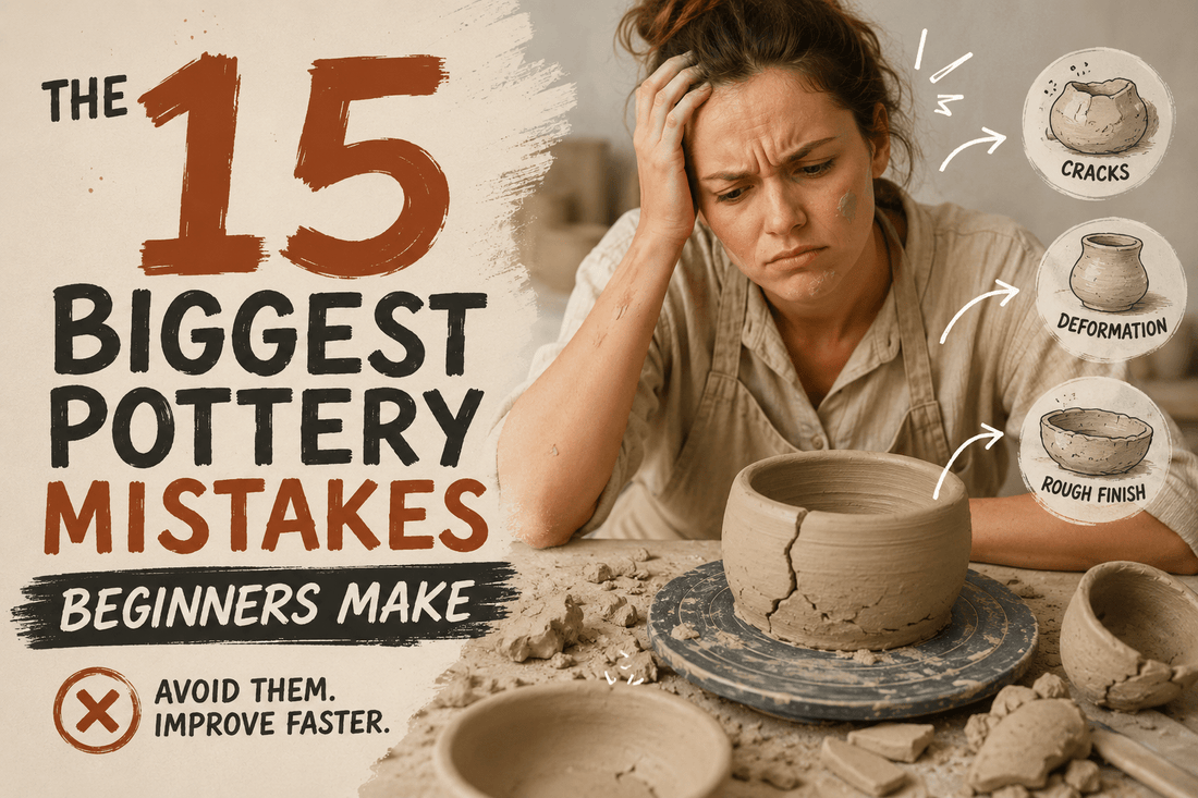 The 15 Biggest Pottery Mistakes Beginners Make in 2026 - Artolia Studio