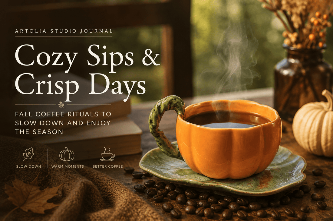 The Ultimate Guide to Spooky Season : Pumpkin Ceramic Cup - Artolia Studio