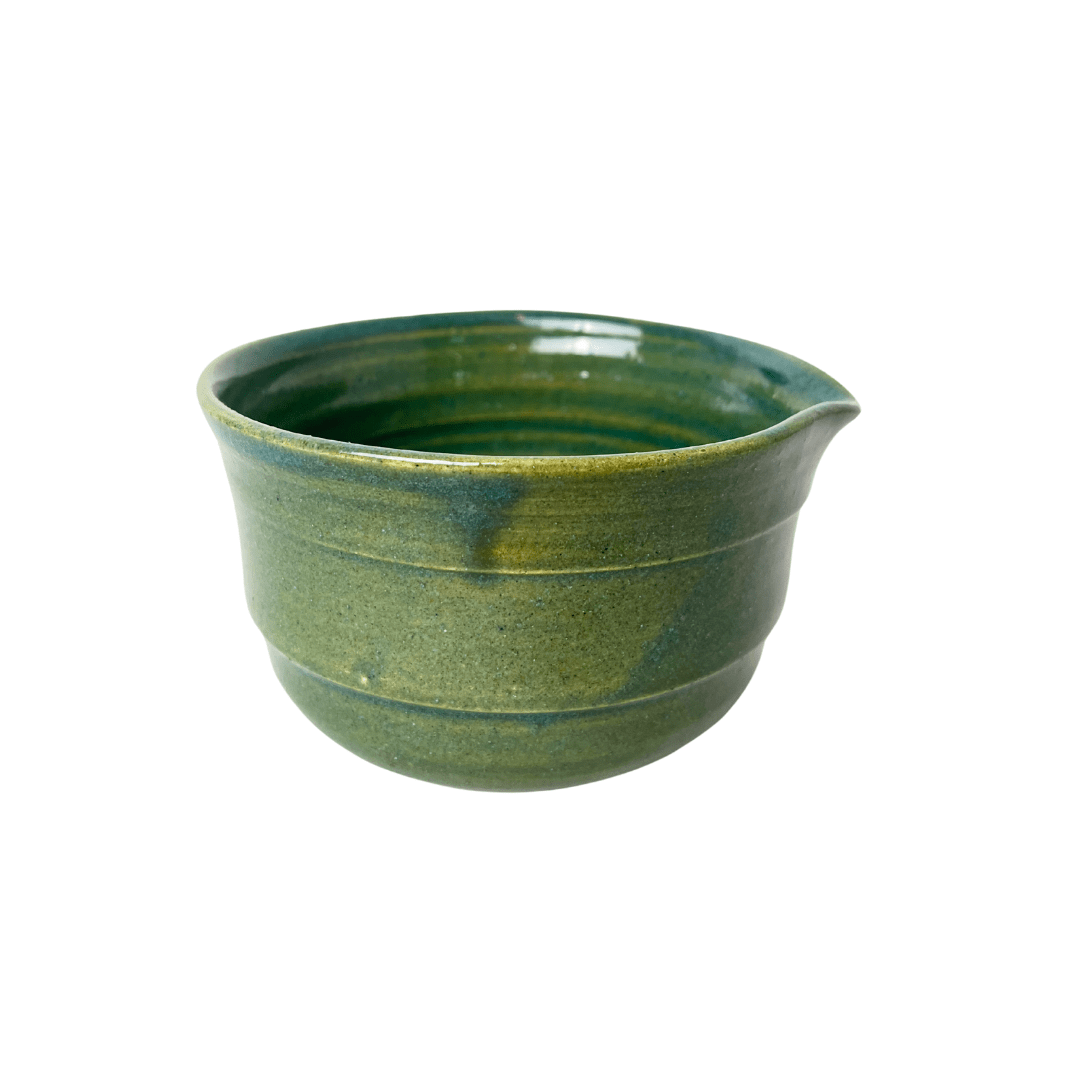 Green Matcha Bowl & Whisk Holder Set - Artolia Studio