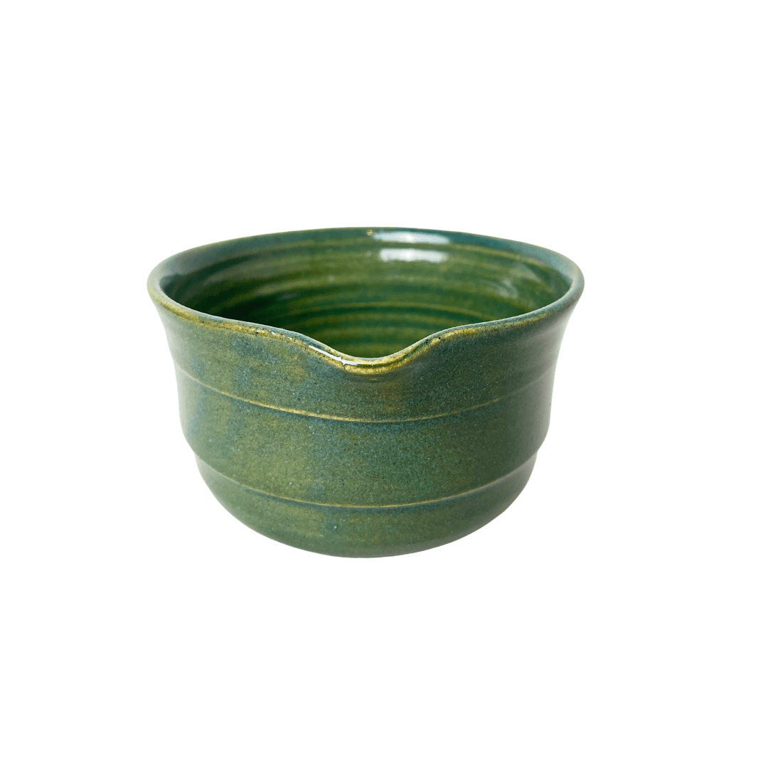 Green Matcha Bowl & Whisk Holder Set - Artolia Studio