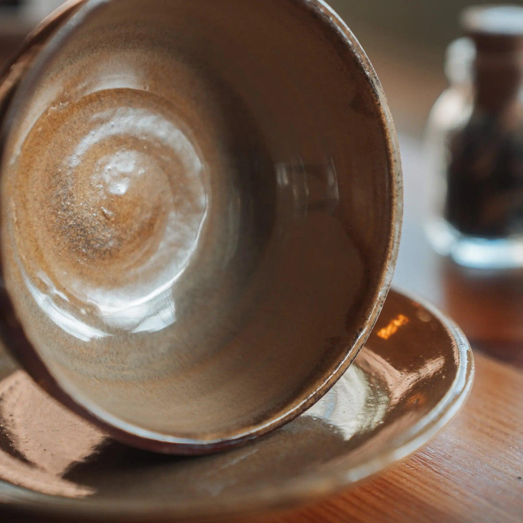 Latte Art Cup and Saucer 12oz - Artolia Studio