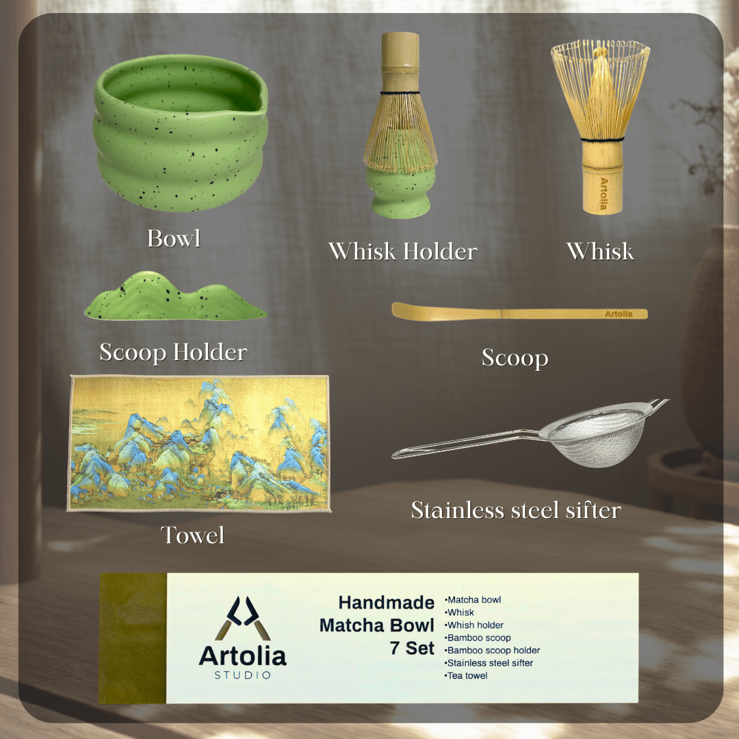 Matcha Bowl 7 Set - Artolia Studio