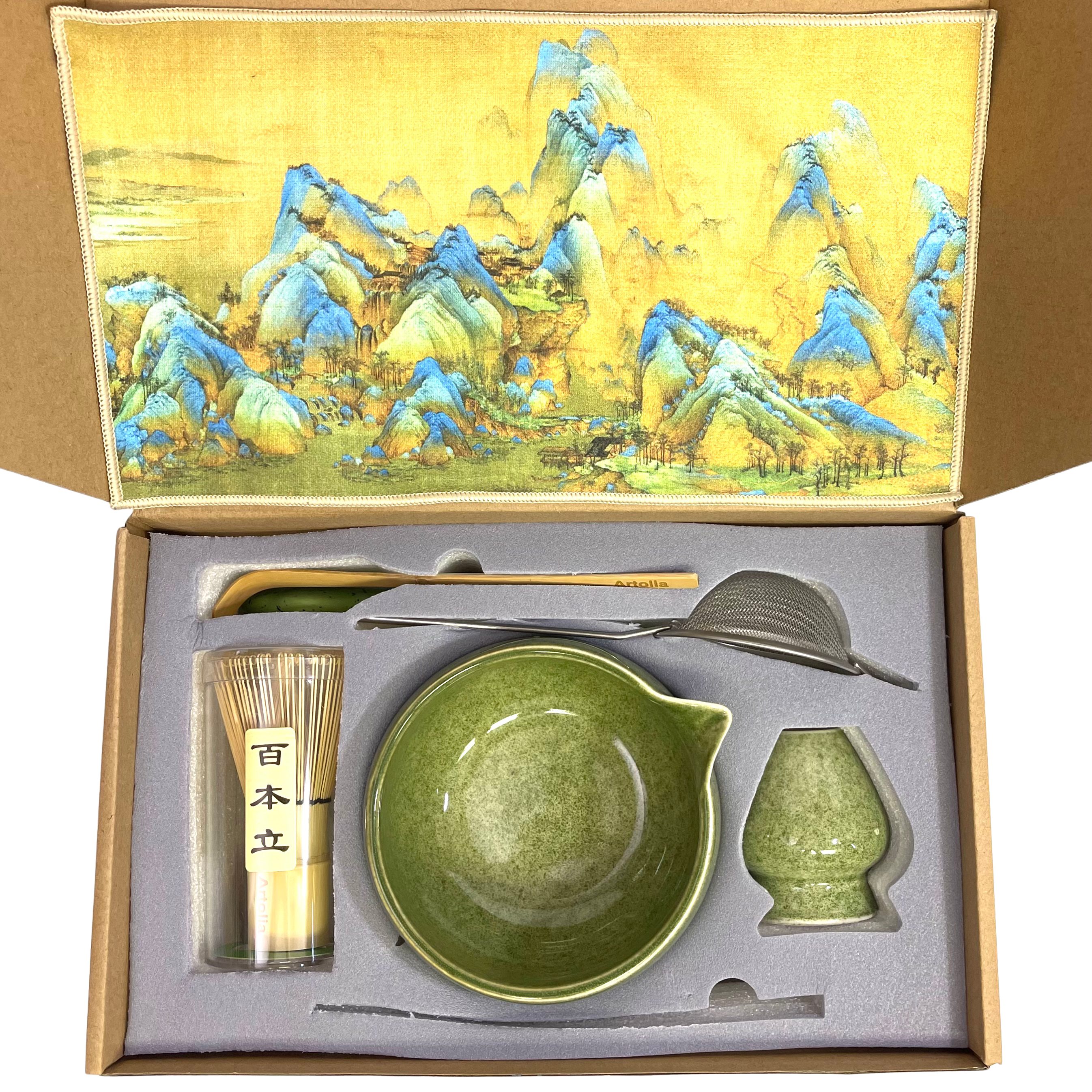 Moss Matcha Bowl 7 Set - Artolia Studio