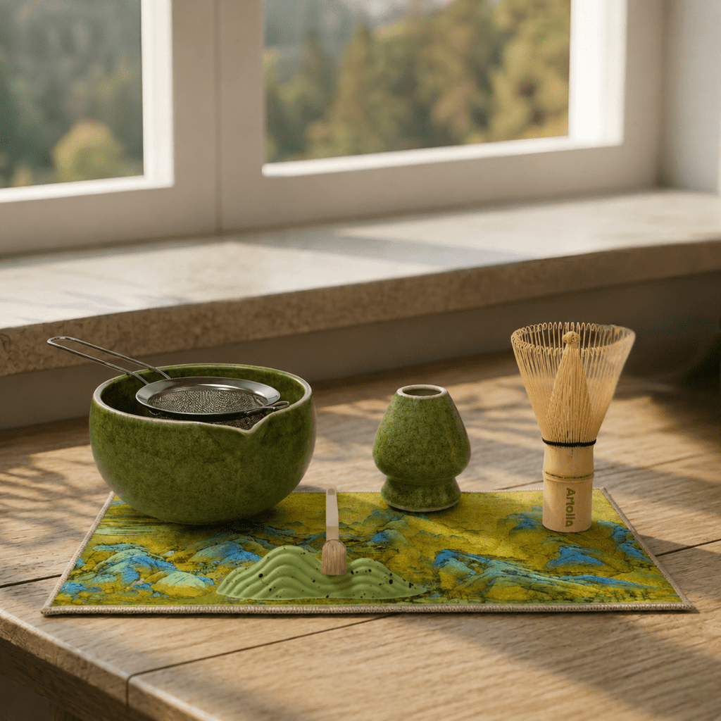 Moss Matcha Bowl 7 Set - Artolia Studio