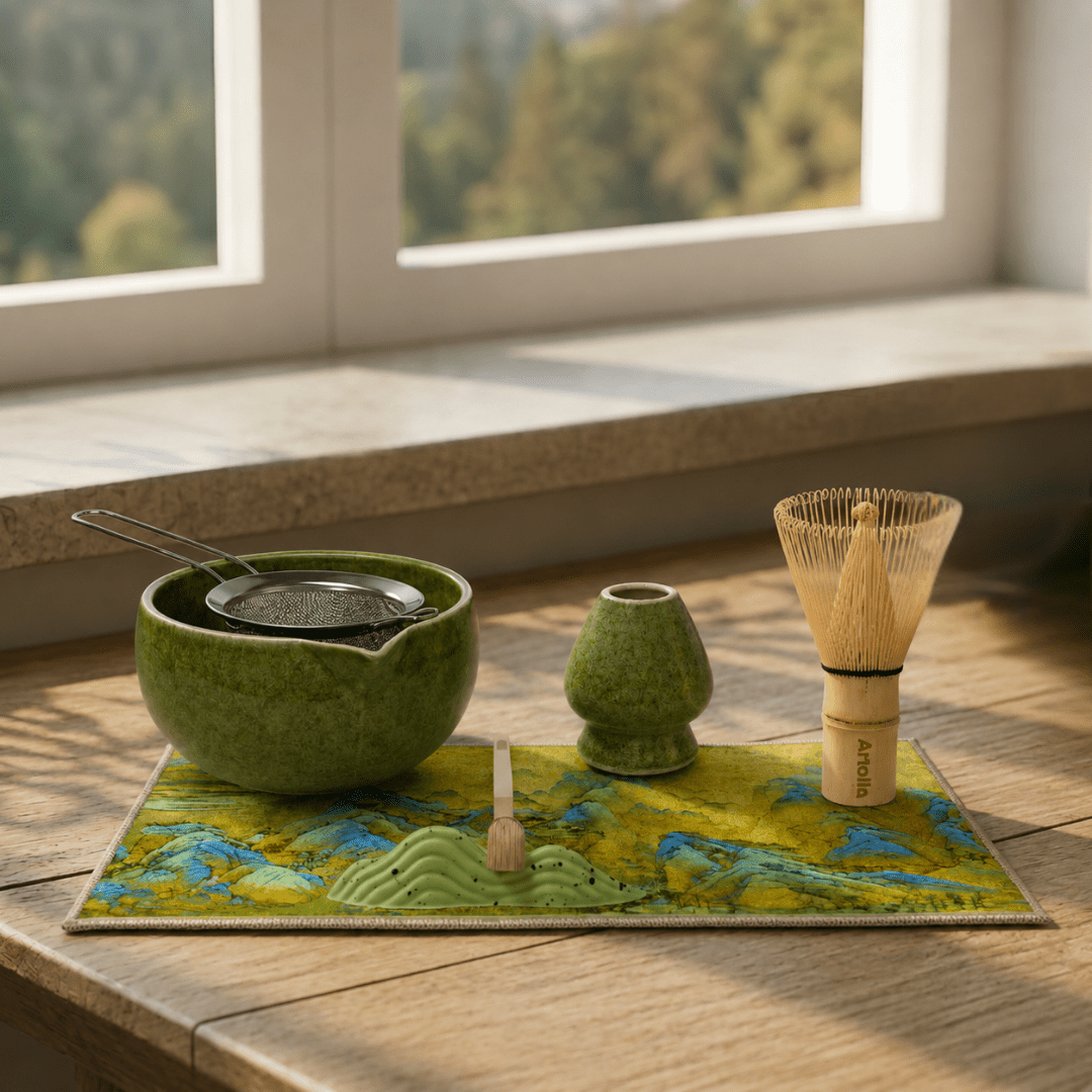 Moss Matcha Bowl 7 Set - Artolia Studio