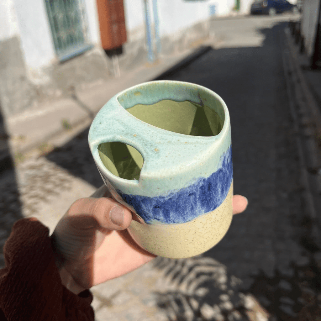 Ocean Travel To Go Thumb Mug - Artolia Studio