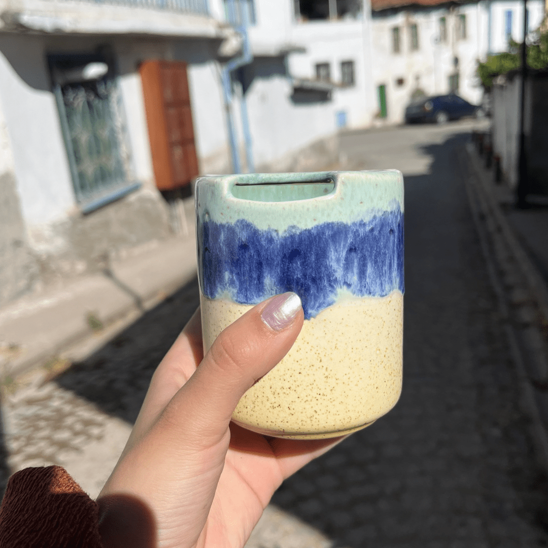 Ocean Travel To Go Thumb Mug - Artolia Studio