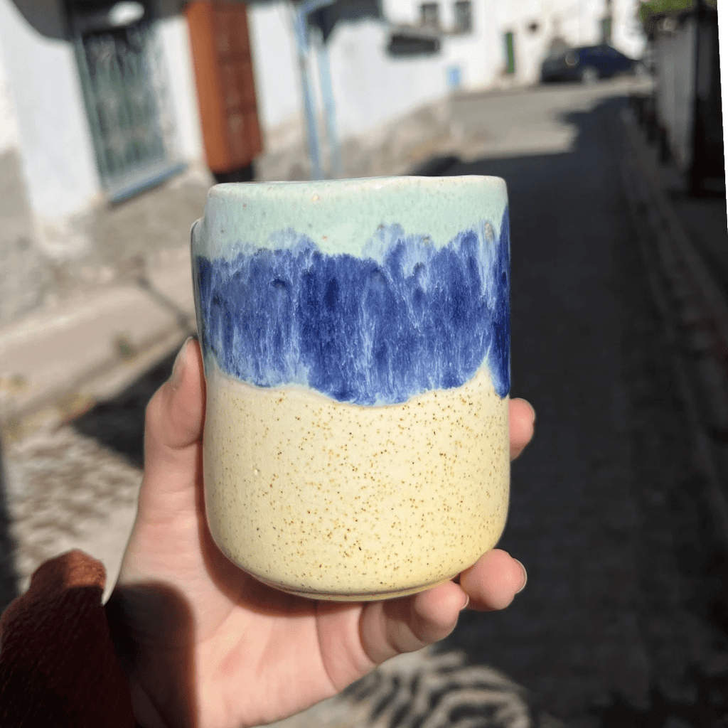 Ocean Travel To Go Thumb Mug - Artolia Studio