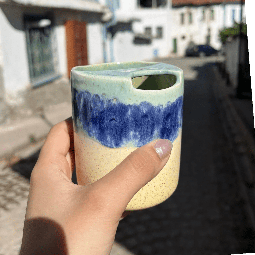 Ocean Travel To Go Thumb Mug - Artolia Studio