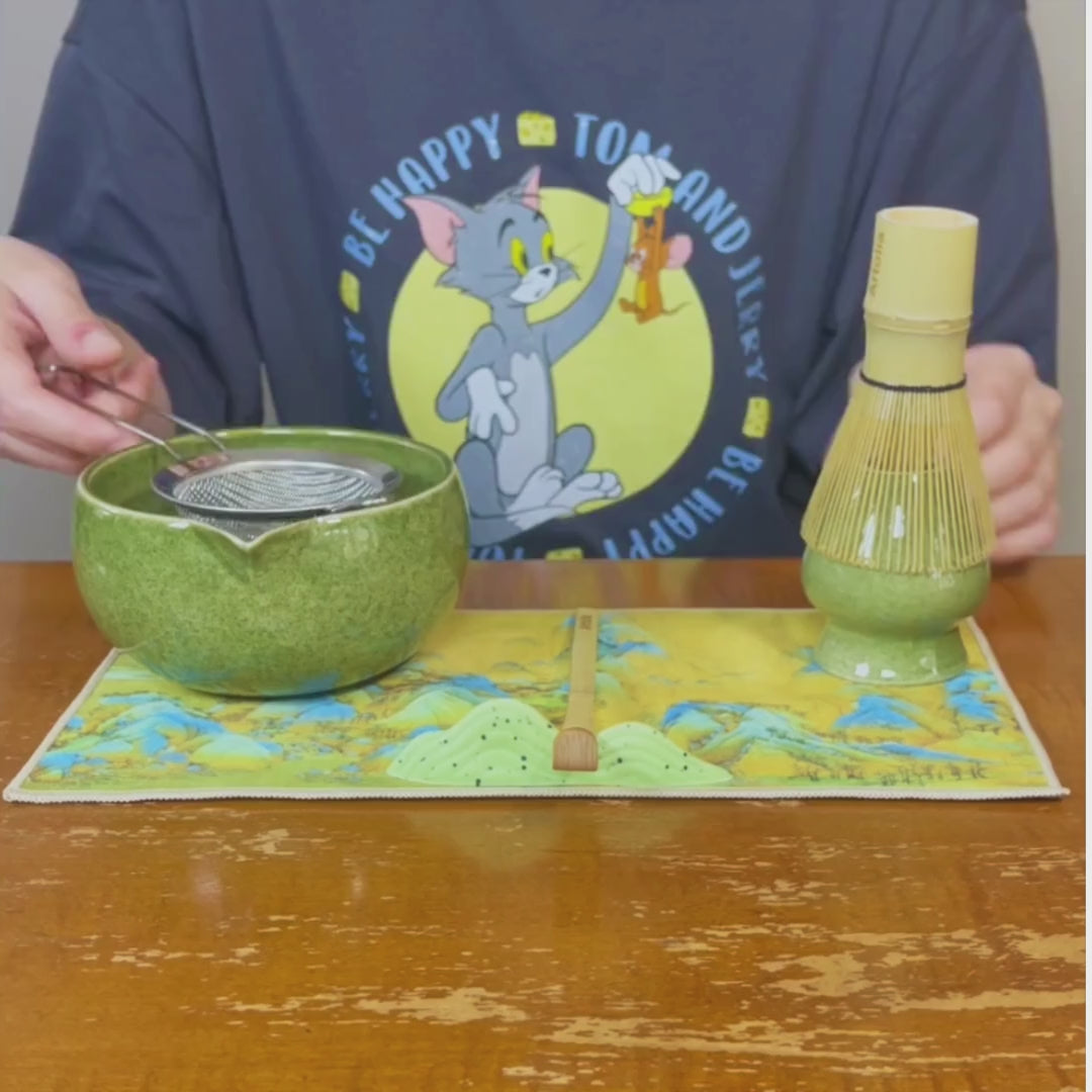 Moss Matcha Bowl 7 Set